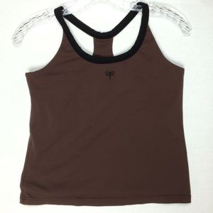 Dude Girl Yoga Workout Tank Cycling Top